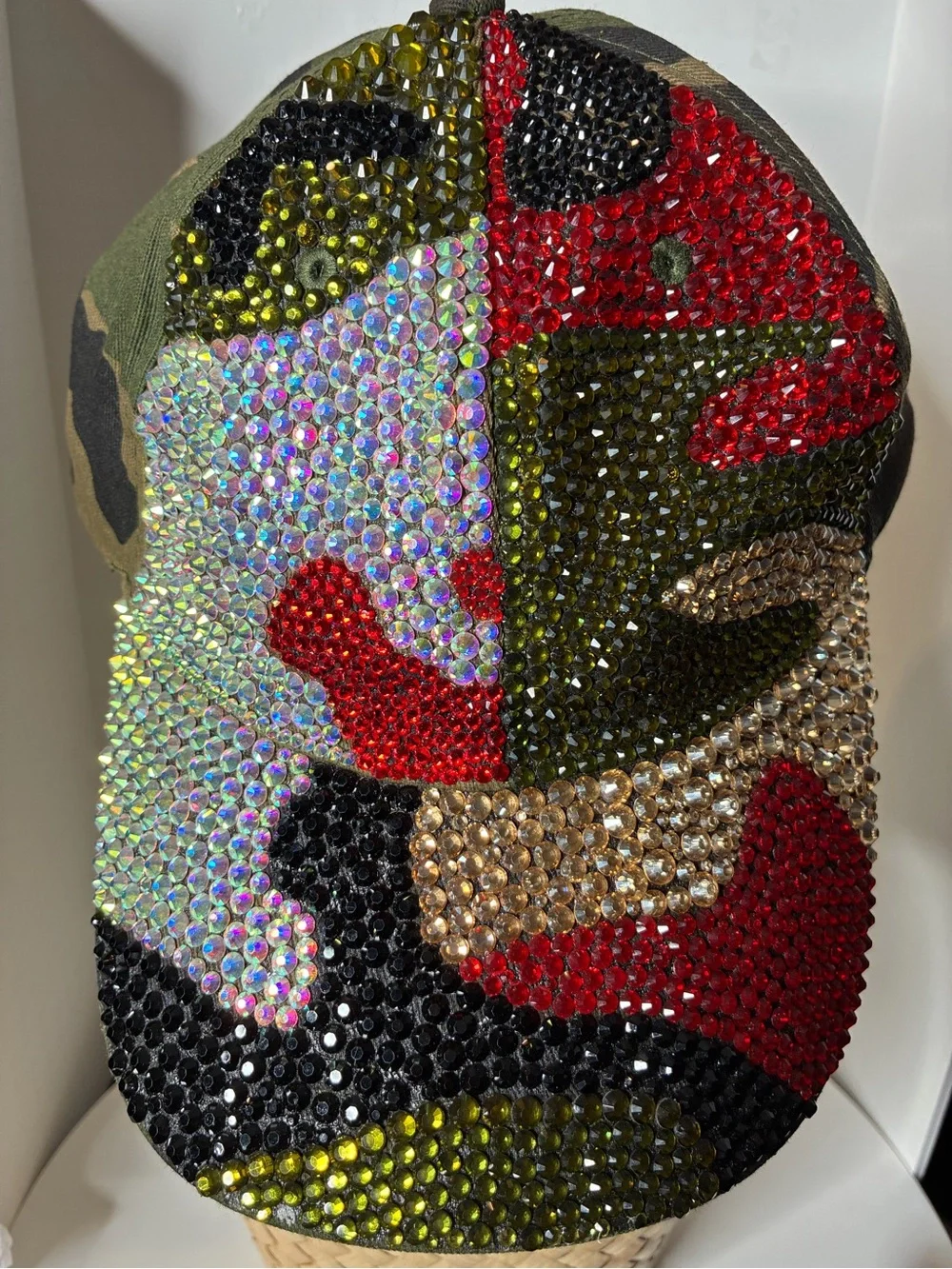 NWOT Custom Camo Cap